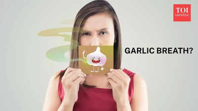Garlic breath? A simple food in your fridge can help