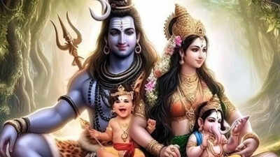 What lord Shiva and goddess Parvati teach parents about raising children
