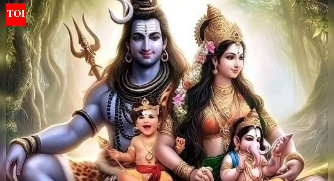 What lord Shiva and goddess Parvati teach parents about raising children