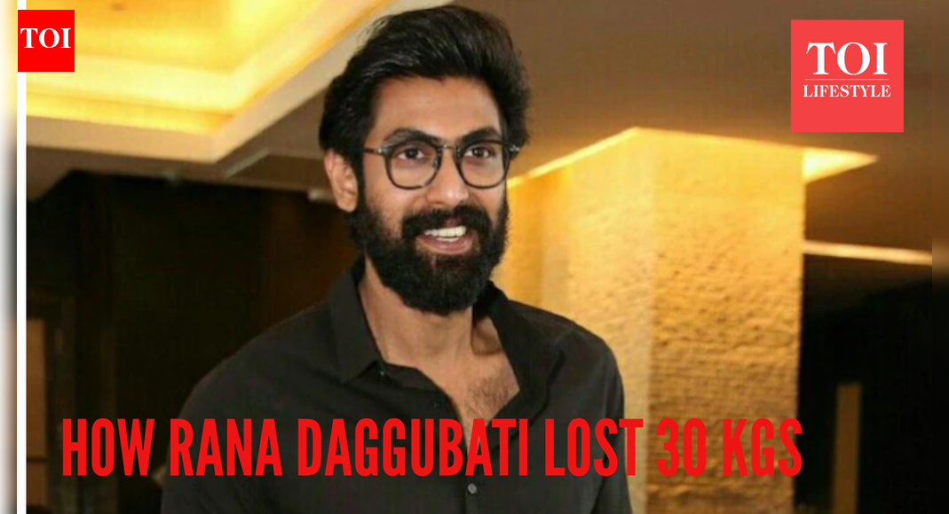Turning vegetarian, cutting down on salt, and... How actor Rana Daggubati lost almost 30 kgs for his role in NTR
