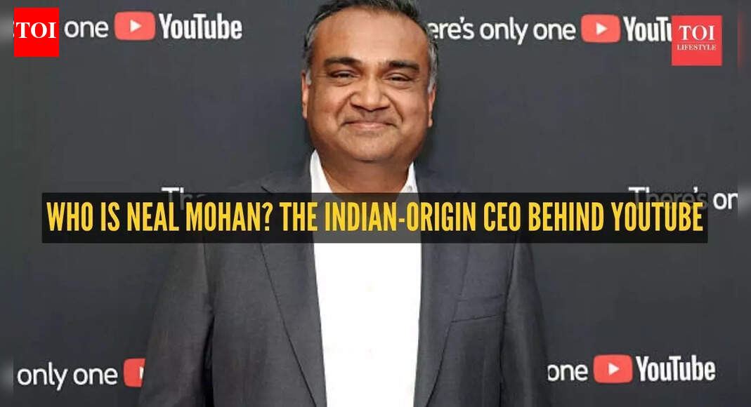 Who is Neal Mohan: Indian-origin YouTube CEO crowned CEO of the Year 2025