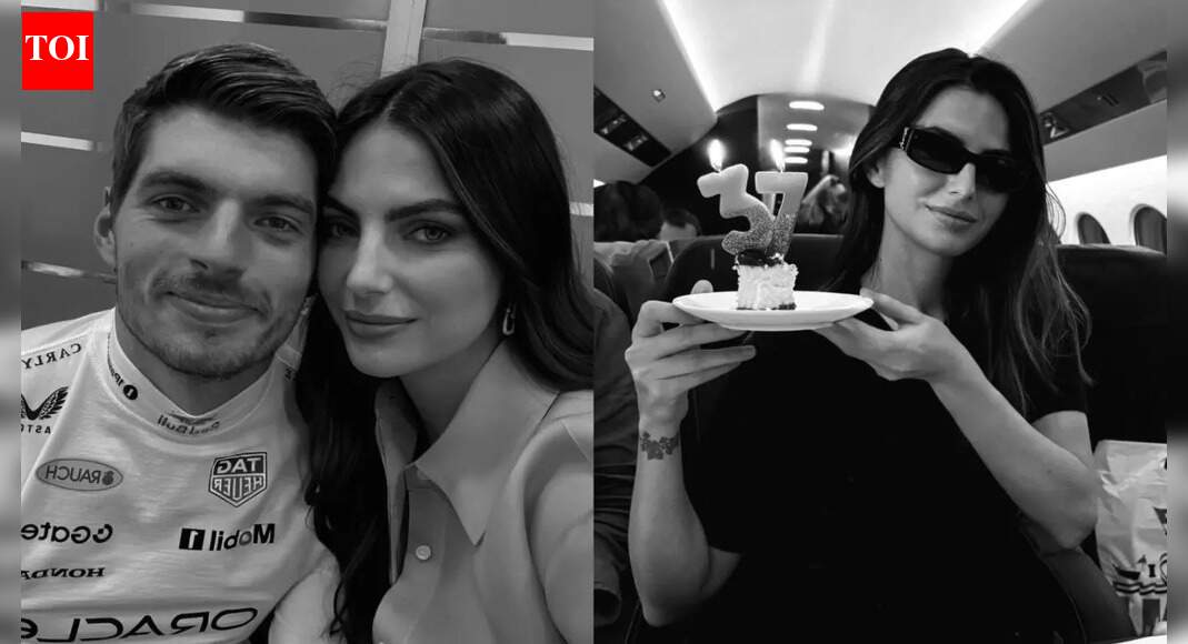 Kelly Piquet shares celebratory pics with Max Verstappen as his Abu Dhabi Grand Prix win coincided with her birthday