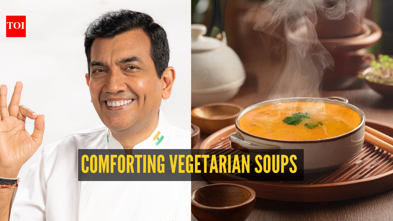 Chef Sanjeev Kapoor's warm and comforting veg soups for winter months