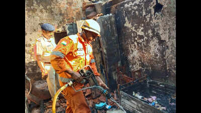 Fire destroys home preparing for wedding at Nanoda, fire services pegs loss at 5 lakh