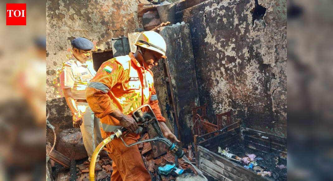 Fire destroys home preparing for wedding at Nanoda, fire services pegs loss at 5 lakh