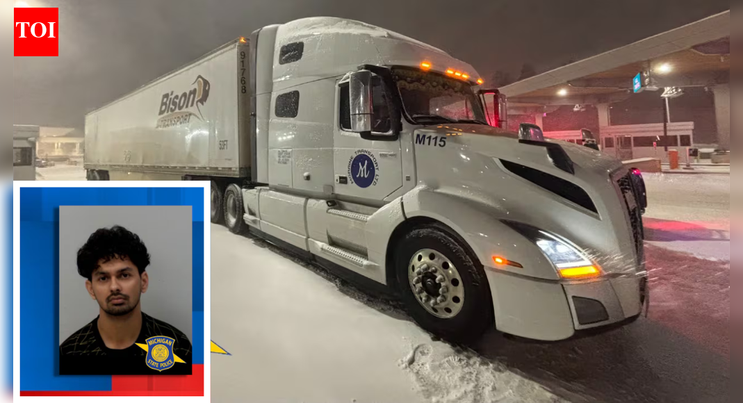 Indian-origin man from Ontario arrested at US-Canada border for driving stolen truck; released on bond