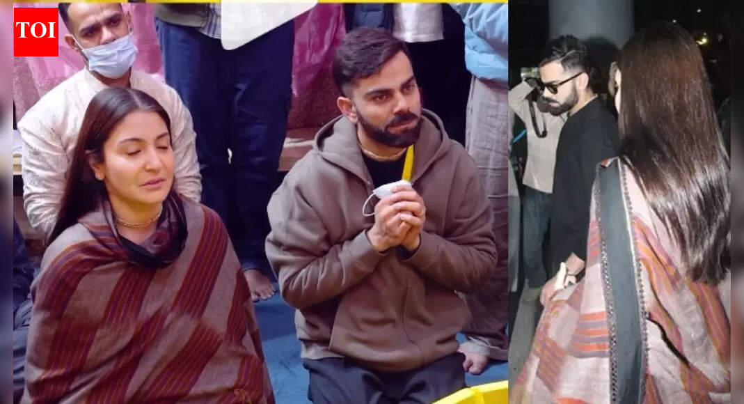 Virat Kohli's attention and gesture towards Anushka Sharma wins the internet, fans say, 'nazar mat lagaao'