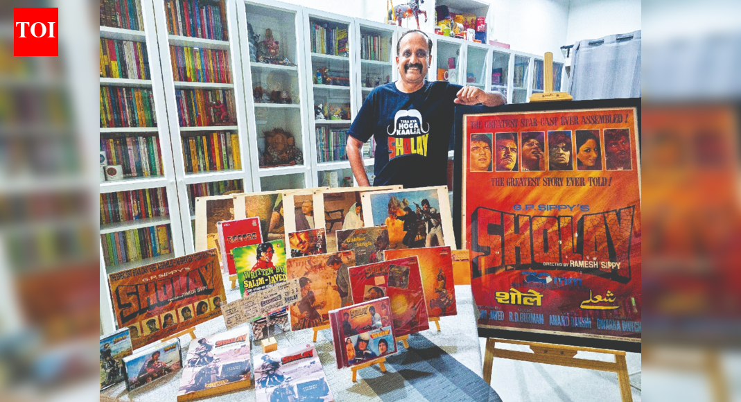 Sholay Turns 50: A Fan's Incredible 20-Year Collection of Bollywood's Cult Classic