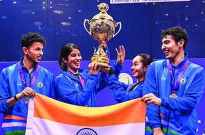 Maiden World Cup win a boost for Indian squash