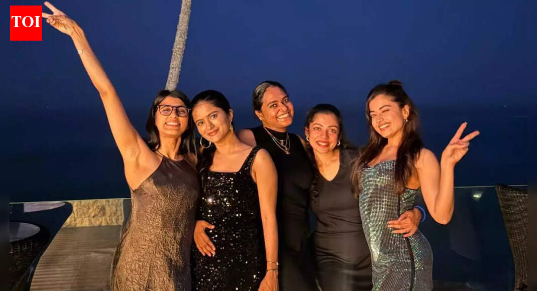 Rashmika’s Sri Lanka girls’ trip sparks bachelorette buzz