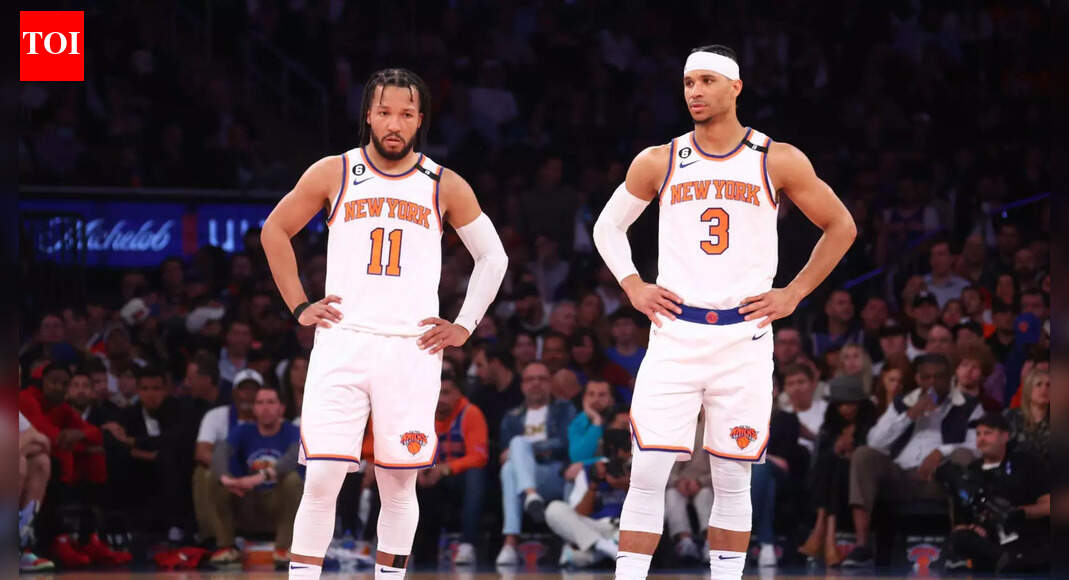 Josh Hart’s NSFW NBA Cup celebration goes hilariously wrong as awkward Jalen Brunson moment steals the spotlight