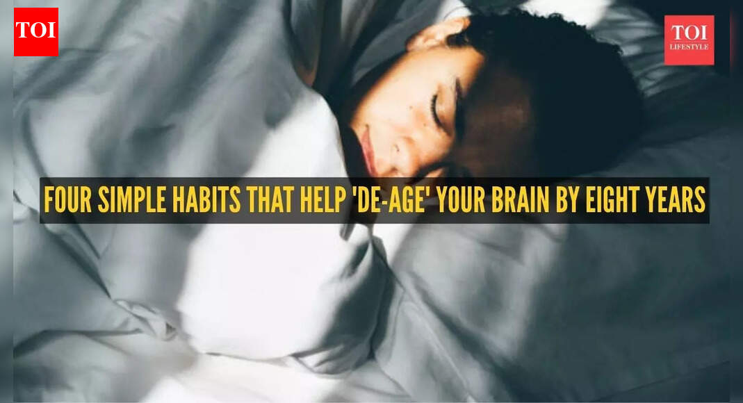 Four simple habits that can help 'de-age' your brain by eight years