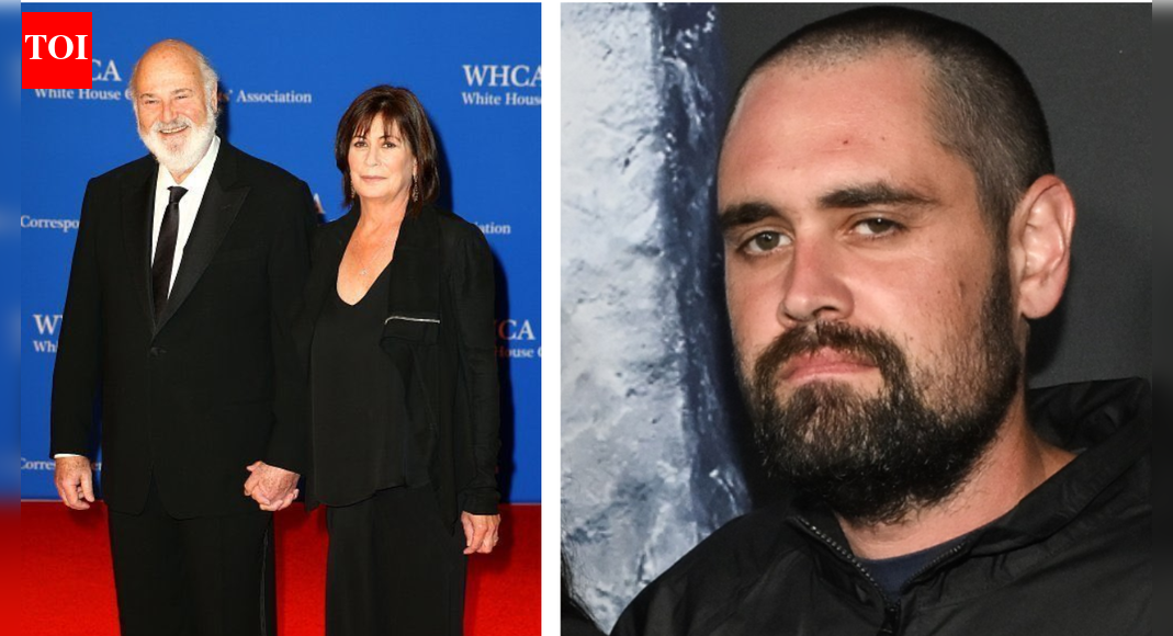 Nick Reiner makes first court appearance wearing suicide prevention vest after parents’ murder – video