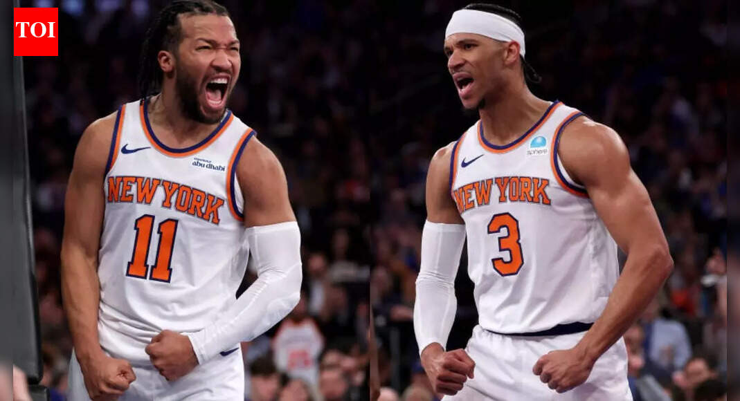 Josh Hart blames AI after viral Knicks celebration NSFW moment sparks laughs online