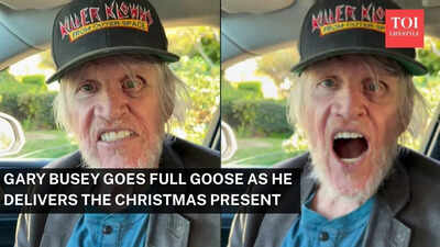  Gary Busey’s bizarre 'Christmas present' video leaves fans stunned