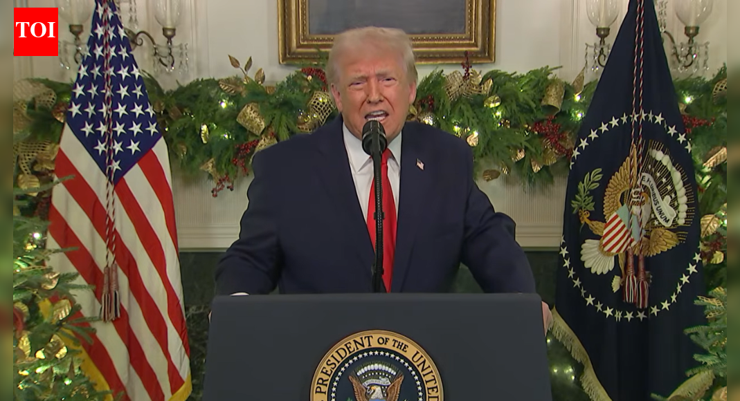 'Inherited a mess, fixing it': Donald Trump hits out at Biden — top quotes from White House speech