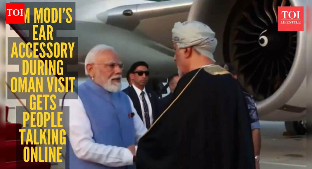 PM Narendra Modi’s ear accessory during Oman visit sparks curiosity online