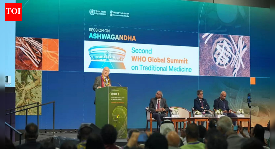 Ashwagandha gets global health focus at WHO summit in Delhi