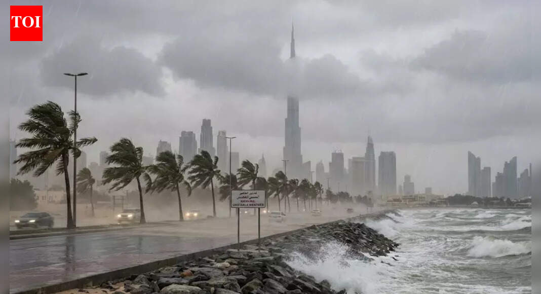 UAE weather alert: Heavy rain, thunder, and hail to sweep across the Emirates