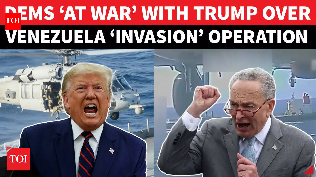 US Infighting Over Venezuela Operation Escalates; Dems Roar 'Won't ...