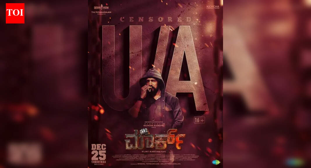 Censor Board clears Kichcha Sudeep's 'Mark' for release with U/A certificate