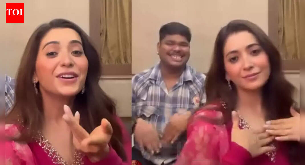 Asha Negi grooves to ‘Chaka Chak’ in throwback video: Fans swoon over TV stars expressions