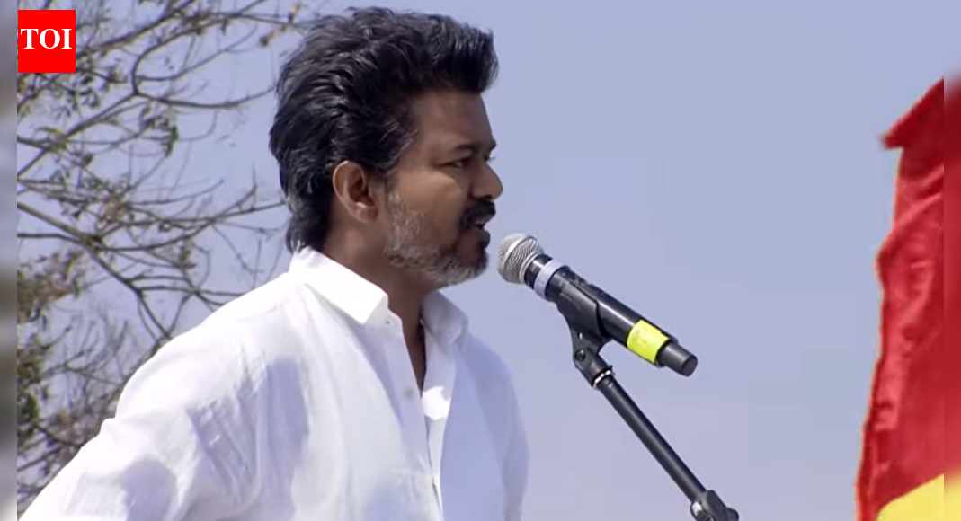 'Pure force vs evil force': TVK Vijay's big charge against DMK ahead of 2026 polls; first rally after Karur stampede