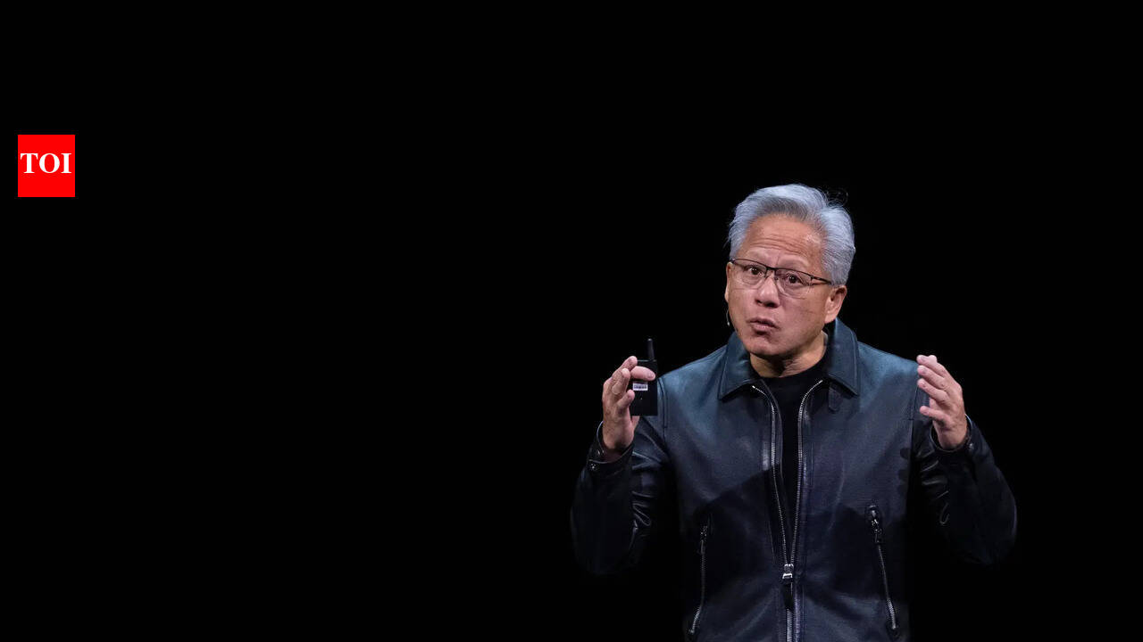 Nvidia CEO Jensen Huang: I am not ambitious, I just want to… - The Times of  India