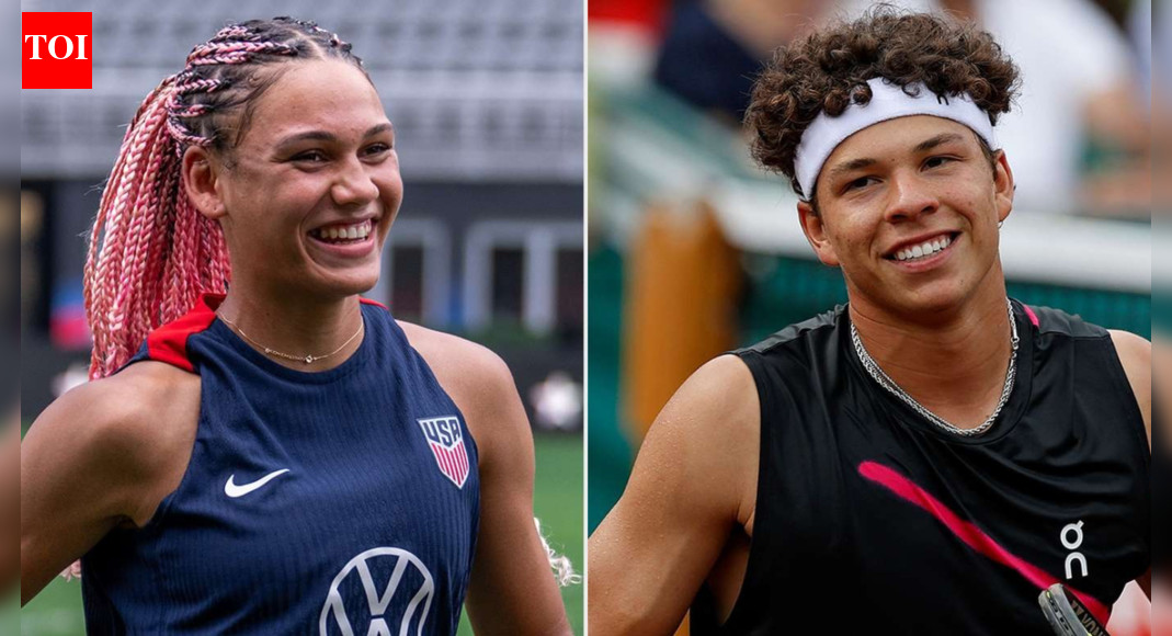 Ben Shelton and Trinity Rodman turn wedding moment into major marriage talk after bouquet catch at NWSL teammate wedding