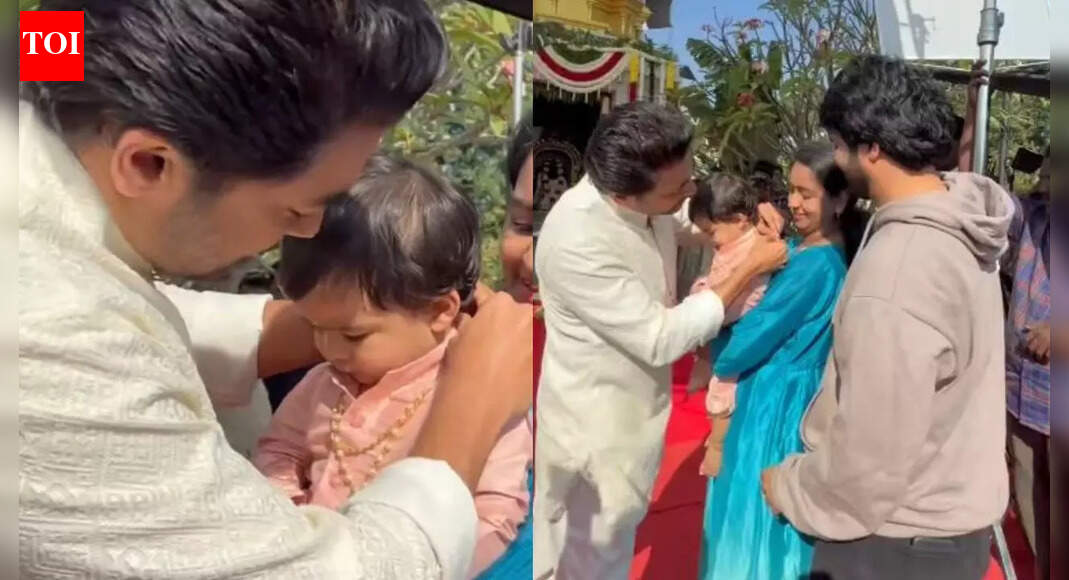 Suriya’s surprises toddler with a gift; 'Retro' actor’s off-screen kindness goes viral