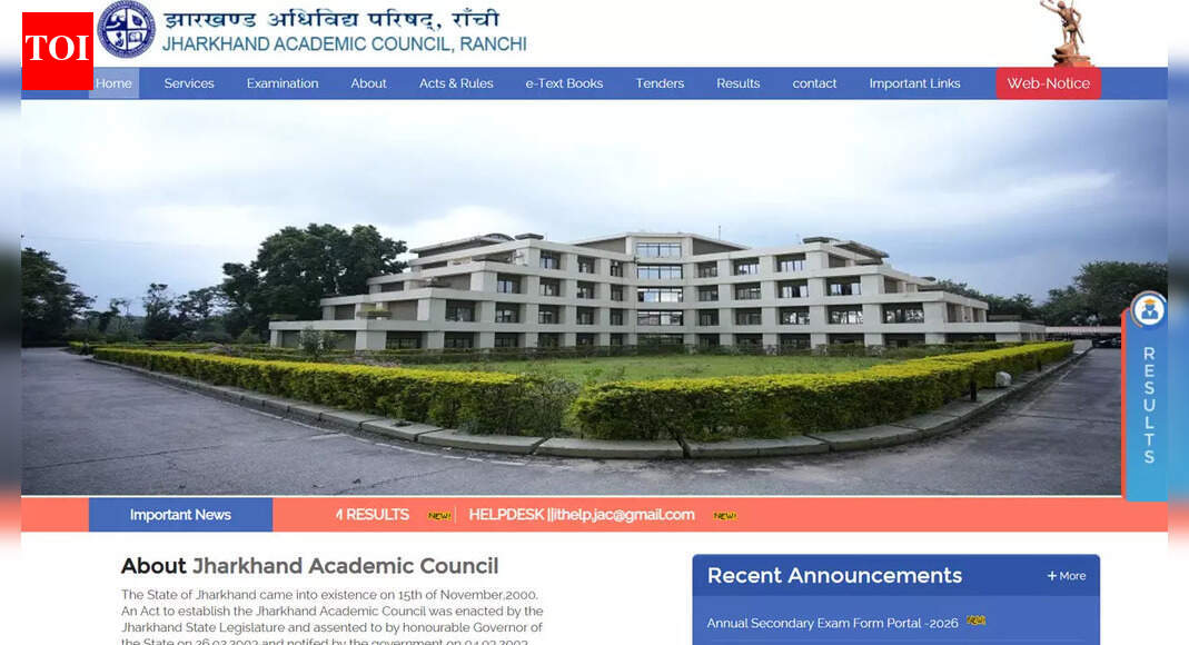 JAC 8th, 9th, and 11th Exams 2026 dates released, registration begins today