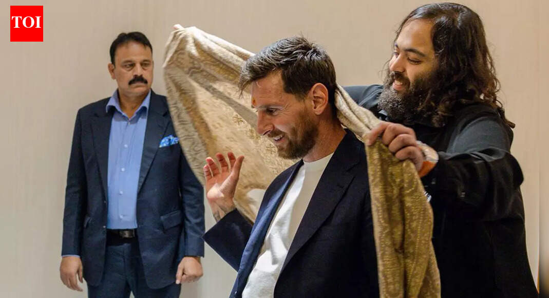 Messi visits Anant Ambani's Vantara in Jamnagar to conclude India trip