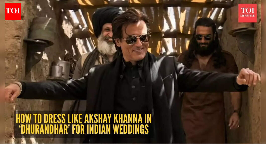 How to nail Akshaye Khanna’s viral ‘Dhurandhar’ look this wedding season using AI and smart styling