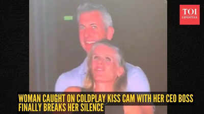 Mistakes after cocktails? Woman caught on Coldplay kiss cam with her CEO boss finally breaks her silence