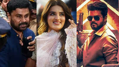 Case registered over Nidhhi Agerwal mobbing incident, court returns Dileep's passport, ‘Karmayodha’ script belongs to Reji Mathew: Top 5 South newsmakers of the day