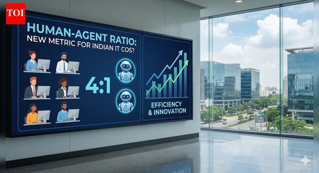 Human–agent ratio: New metric for Indian IT cos?