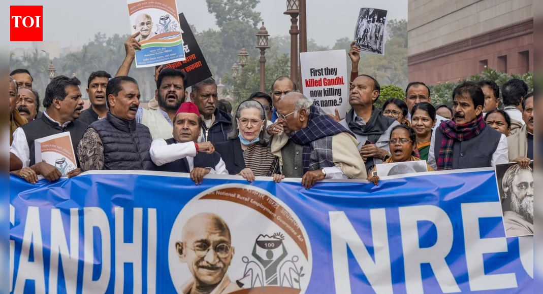 Lok Sabha passes 'G RAM G' bill amid fierce protests, opposition MPs tear copies