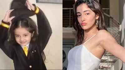 Ananya Panday’s cute childhood VIDEO goes viral ahead of the release of her film 'Tu Meri Main Tera Main Tera Tu Meri' with Kartik Aaryan