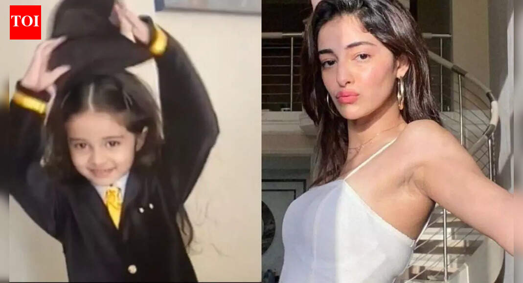 Ananya Panday’s cute childhood VIDEO goes viral ahead of the release of her film 'Tu Meri Main Tera Main Tera Tu Meri' with Kartik Aaryan