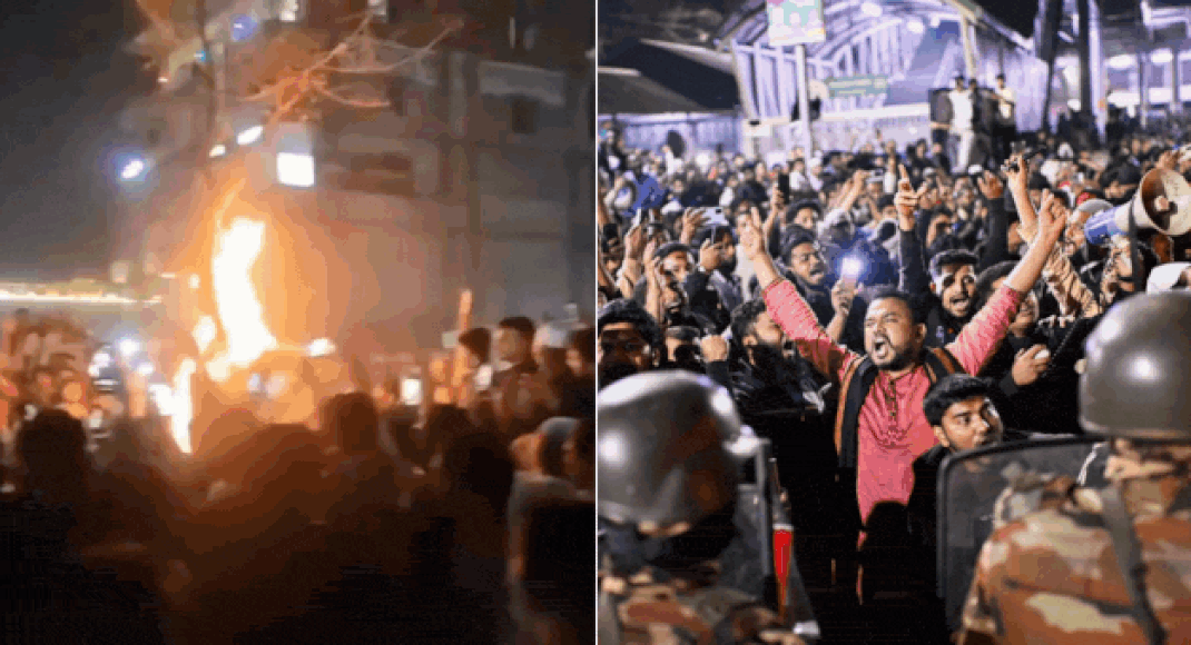 Overnight unrest in B'desh: Anti-India protests erupt; how events unfolded after Osman Hadi’s death