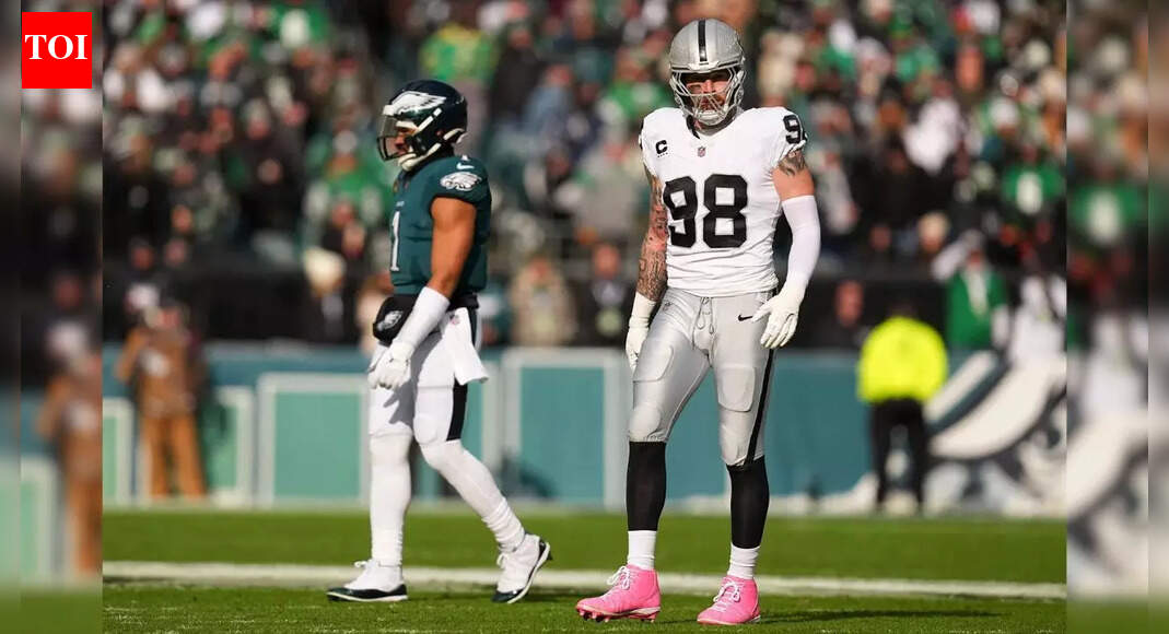 "The NFL was crying": Maxx Crosby fumes after NFL allegedly forces him to remove pink cleats honoring his daughter during Raiders game
