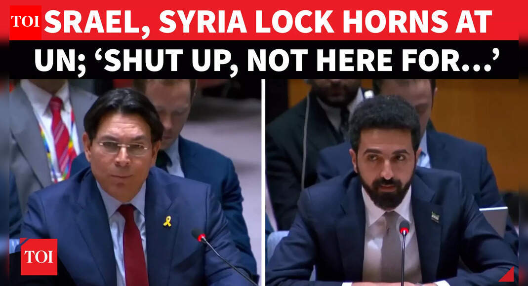 ‘Zip It, Won’t Tolerate…’: Israel, Syria Argue At UN Stage; US Officials Stare As Fight Gets Ugly