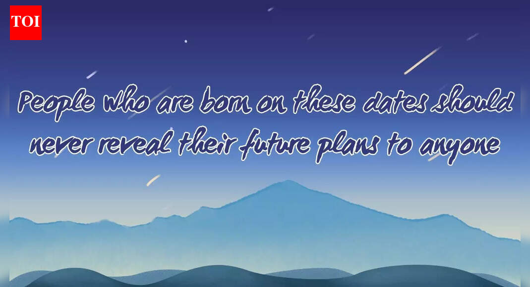 People who are born on these dates should never reveal their future plans to anyone