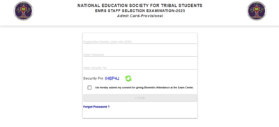 EMRS Staff Selection 2025 admit card released for multiple non-teaching posts: Direct link here