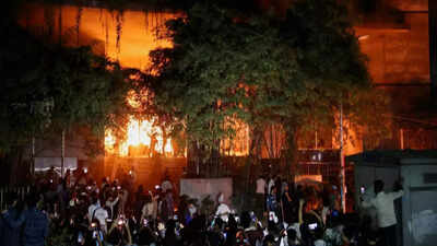  Journalists trapped inside as Bangladesh media houses torched; mobs storm Dhaka offices