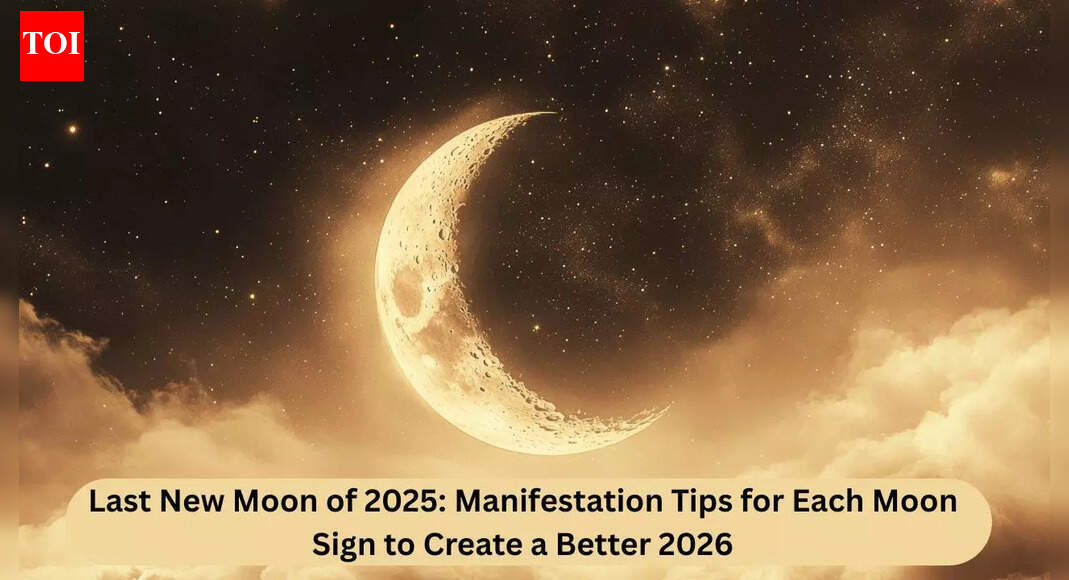 Last New Moon of 2025: Manifestation Tips for Each Moon Sign to Create a Better 2026