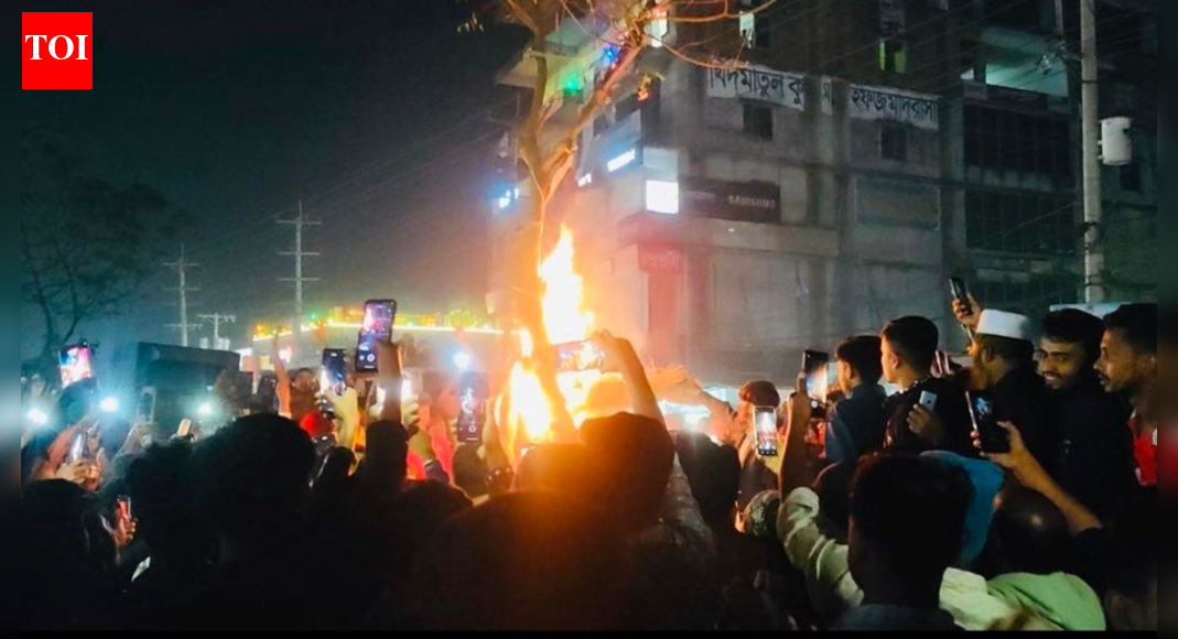 Bangladesh unrest: Hindu man lynched, body tied to tree and set on fire as tensions escalate - report