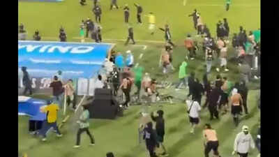 Watch: Violence erupts after Colombia Cup final - 59 injured, trophy ceremony cancelled in Medellin chaos