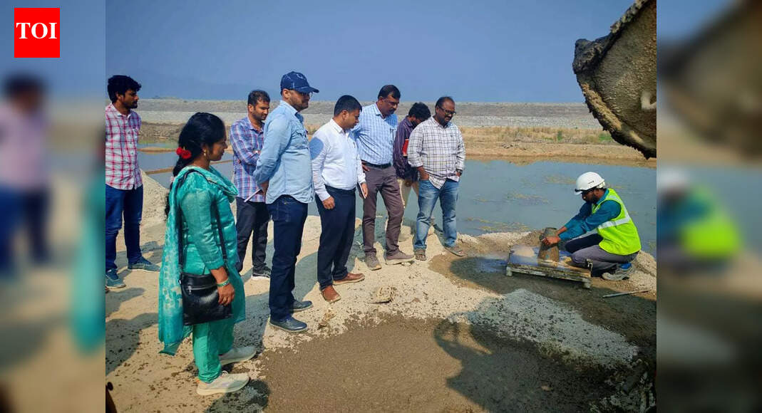 CSMRS team inspects Polavaram project works