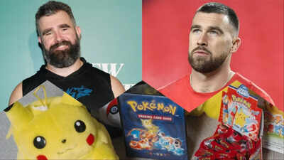 Travis Kelce sparks childhood nostalgia as he reveals his collection of original Pokémon cards